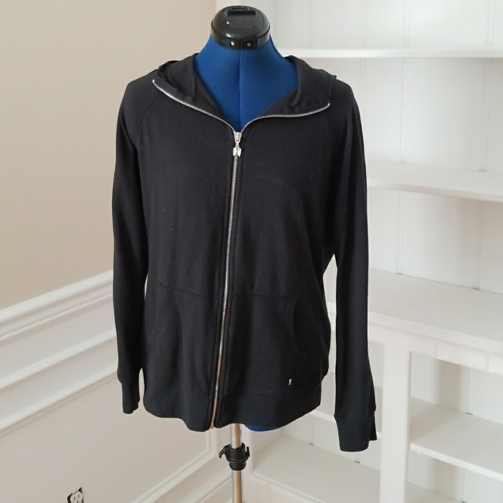 PINK ZIP UP HOODIE